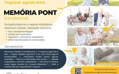 AKTÍV, EGÉSZSÉGES IDŐSÖDÉS címmel programot indít a Memória Pont